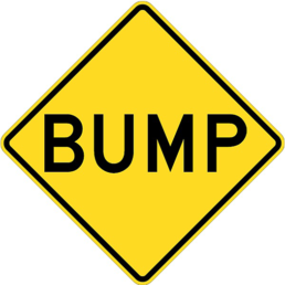 Bump sign