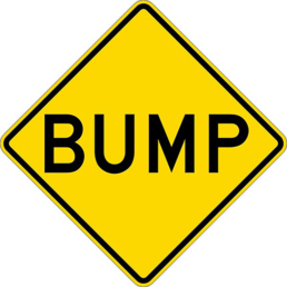 Bump sign