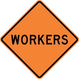 Workers sign