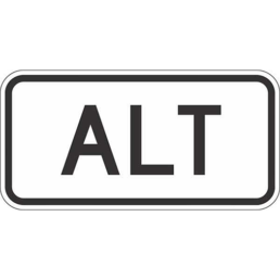 Alt sign