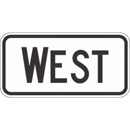 West sign