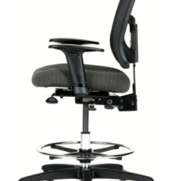 Ithaca Ultra Stool Adjustable T-Arms Armless